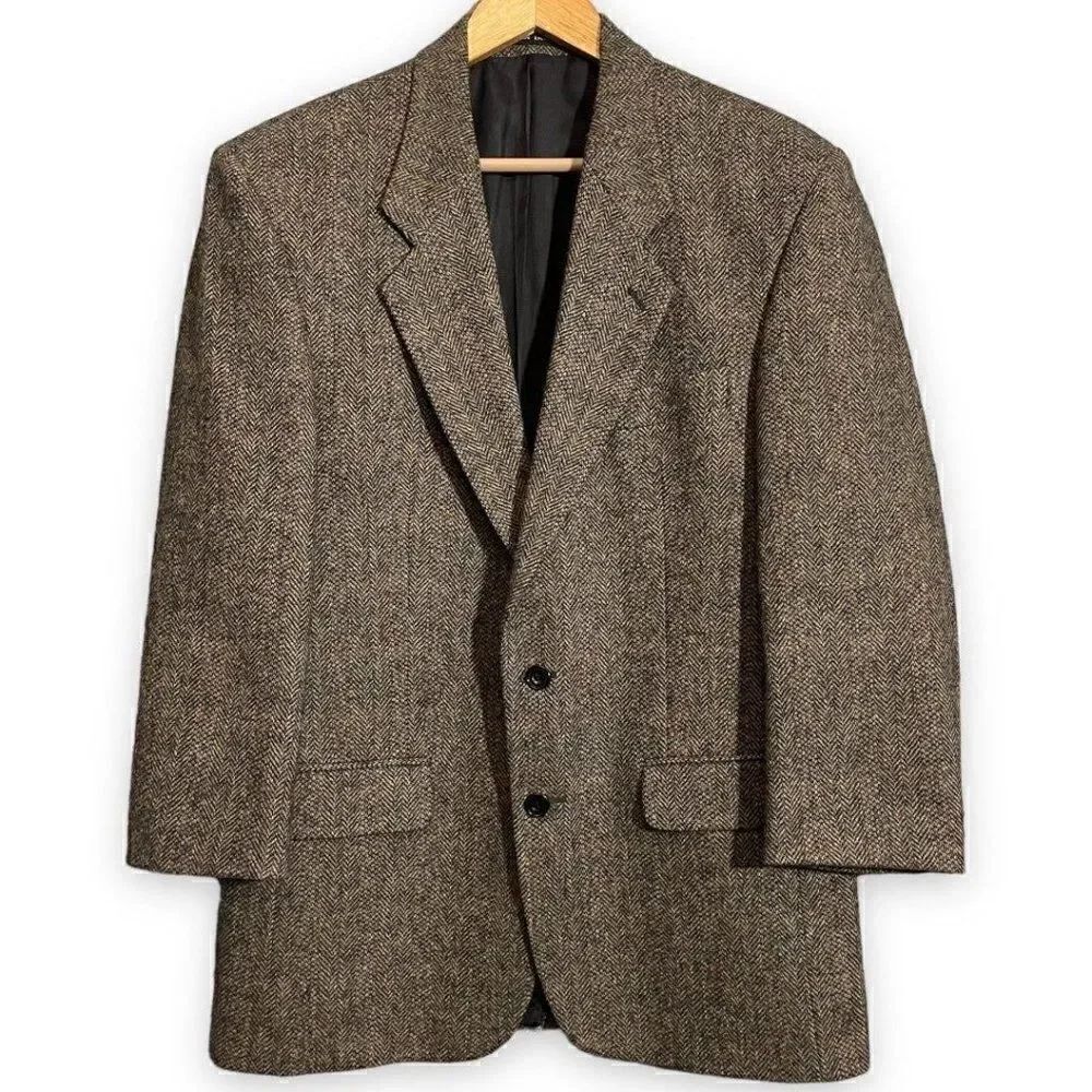 Alexandre London Tweed Wool Jacket Made in England